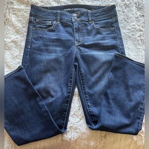 American Eagle Outfitters Women's Midnight Blue Skinny Jeans